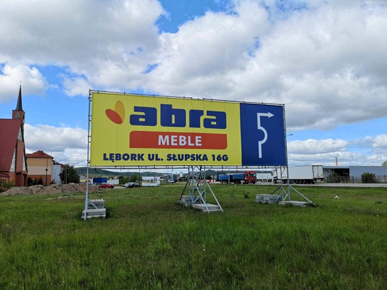 Reklama wielkoformatowa 12x4m