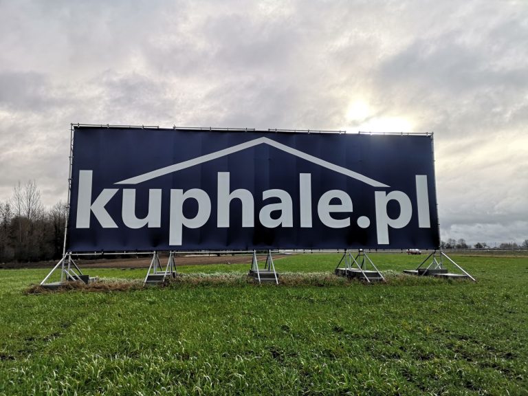 konstrukcja reklamowa 18x6m