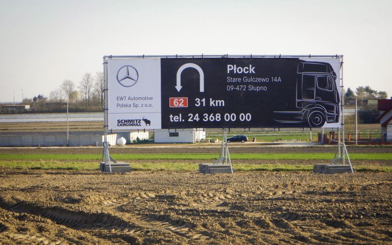 Reklama wielkoformatowa Lodz