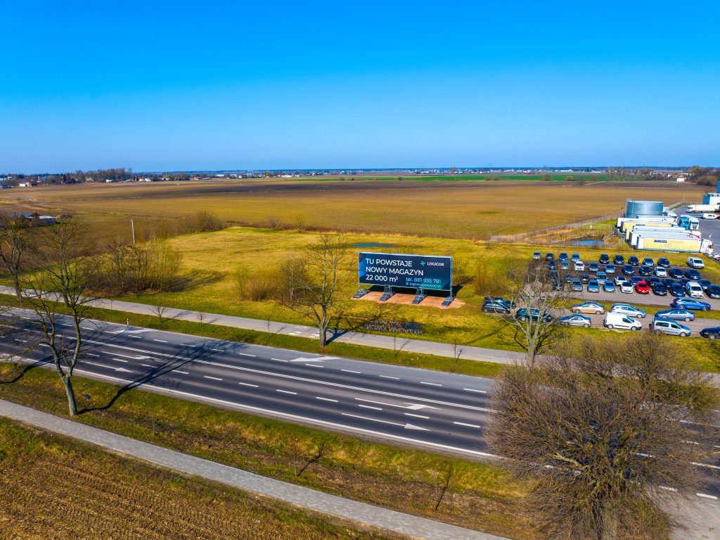 Billboard 15x5m Logicor Warszawa