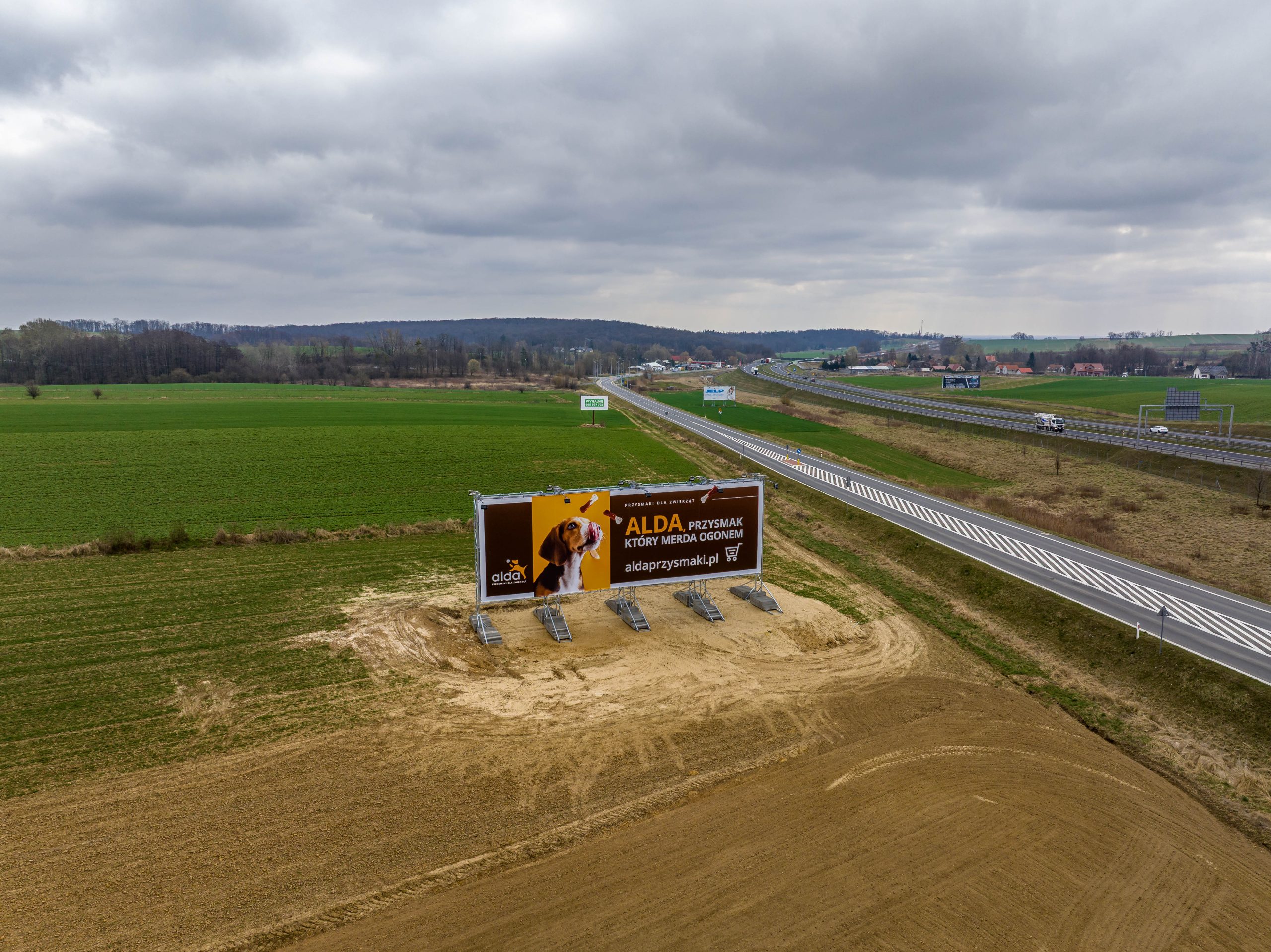Trasa ekspresowa S5, Trzebnica-Wrocław 1 18x6m BedkowoII kier WRO scaled