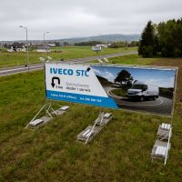 Reklama dealera IVECO 10x3m