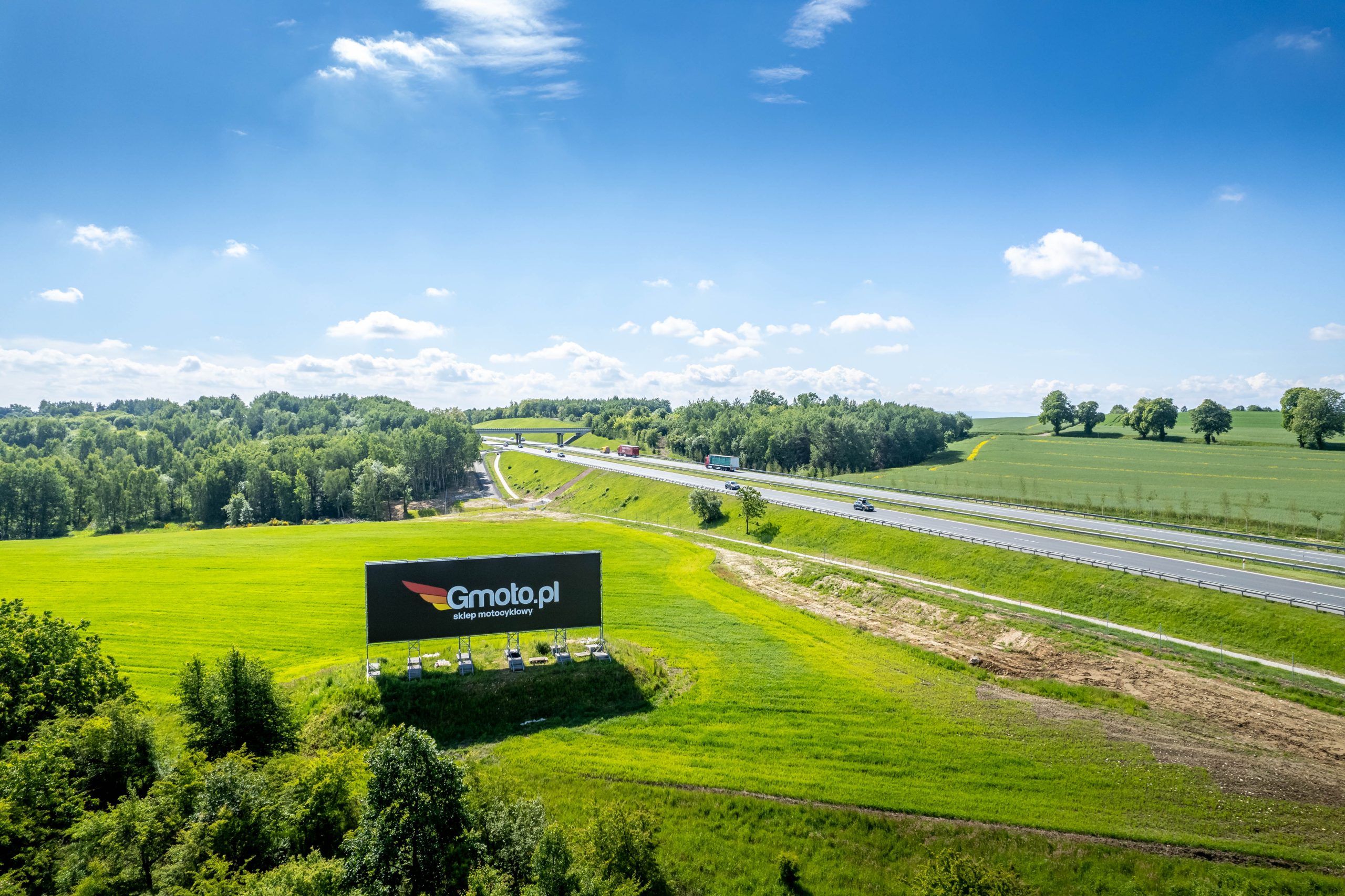 Billboard 18m x 6m, Autostrada A4, Brzoskwinia k. Balic (kierunek Kraków/Katowice) 1 18x6m Brzoskwinia kier. Krakow scaled