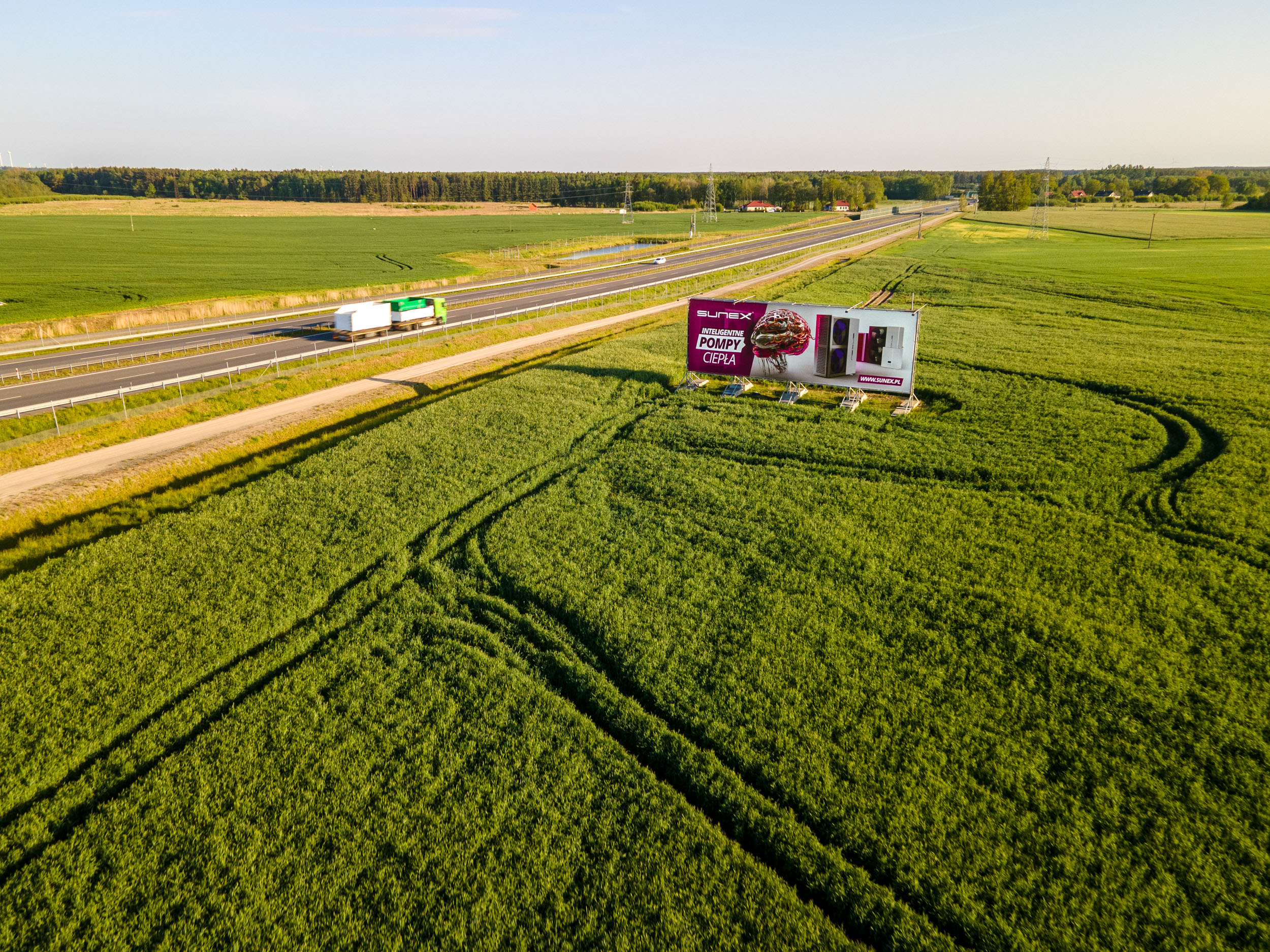 Billboard 18m x 6m, Droga ekspresowa S6, Kołobrzeg (kierunek Szczecin/Słupsk) 1