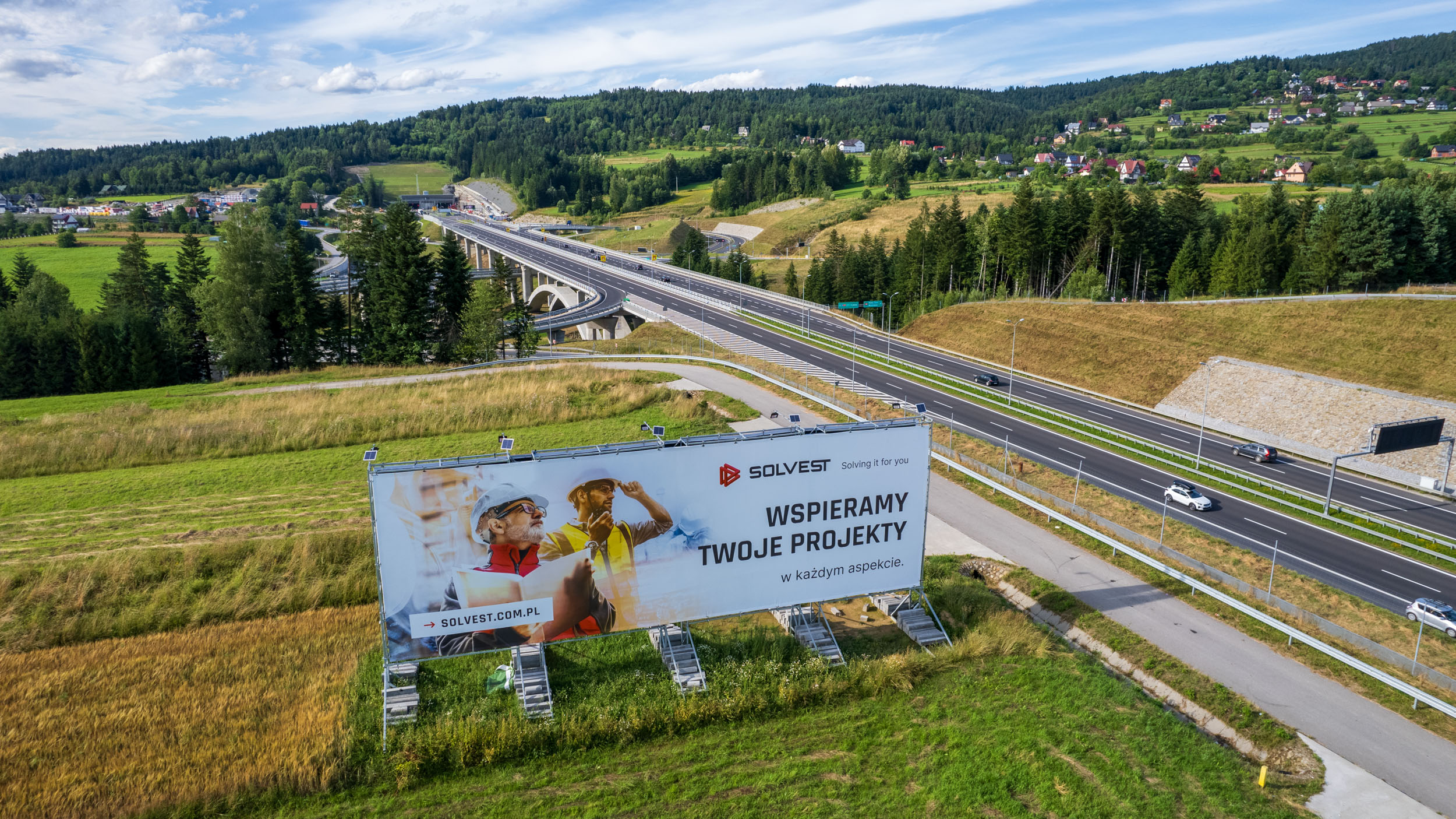 Billboard 18m x 6m, Droga ekspresowa S7, Skomielna Biała (kierunek Kraków) 1