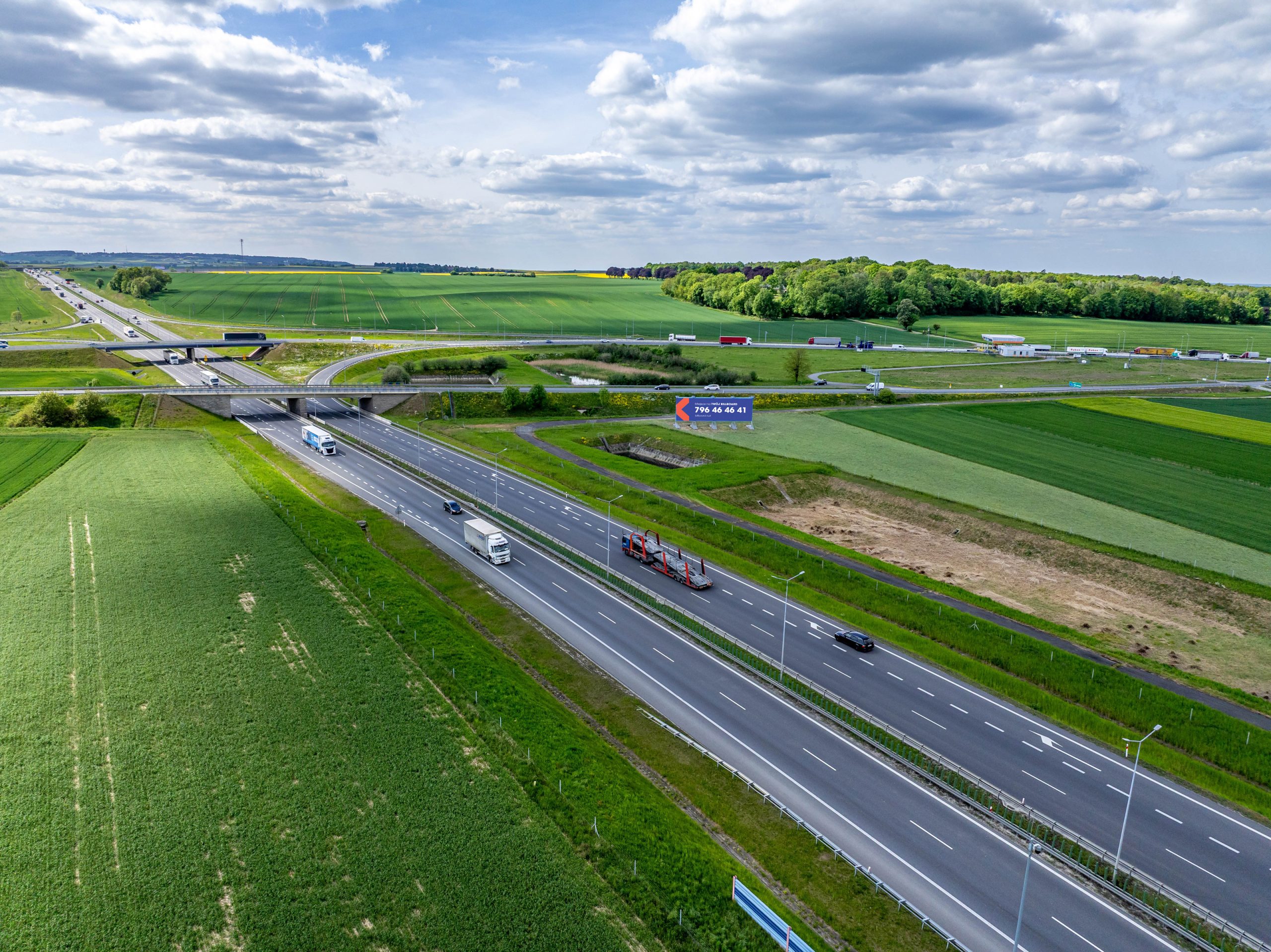 Billboard 20m x 6m, Autostrada A4, Olszowa (kierunek Wrocław) 1 20x6m Olszowa kier WRO scaled