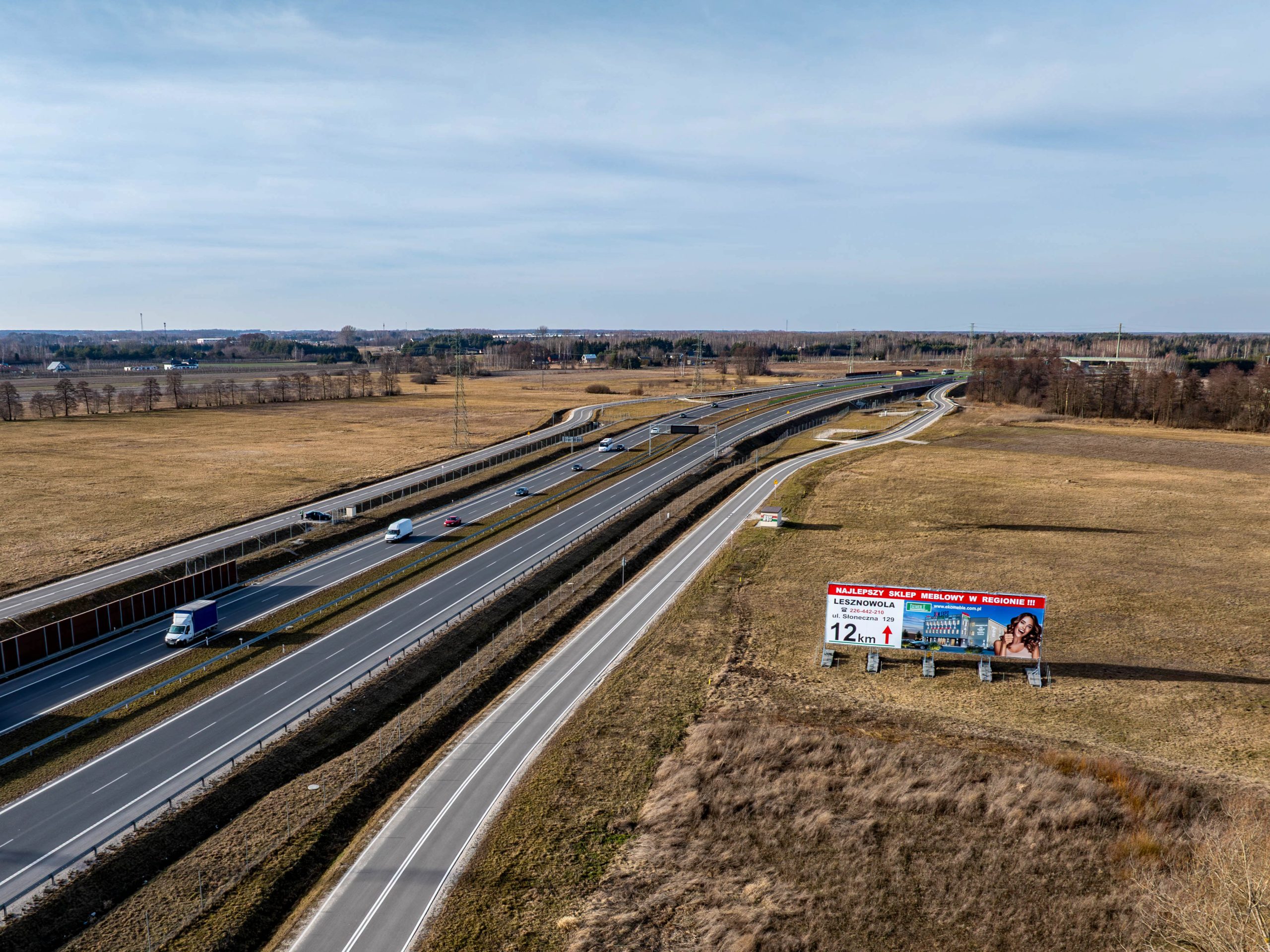 Billboard 20m x 6m, Droga ekspresowa S7, Kotorydz (kierunek Warszawa/Radom) 1 20x6m S7 Kotorydz k WWA scaled