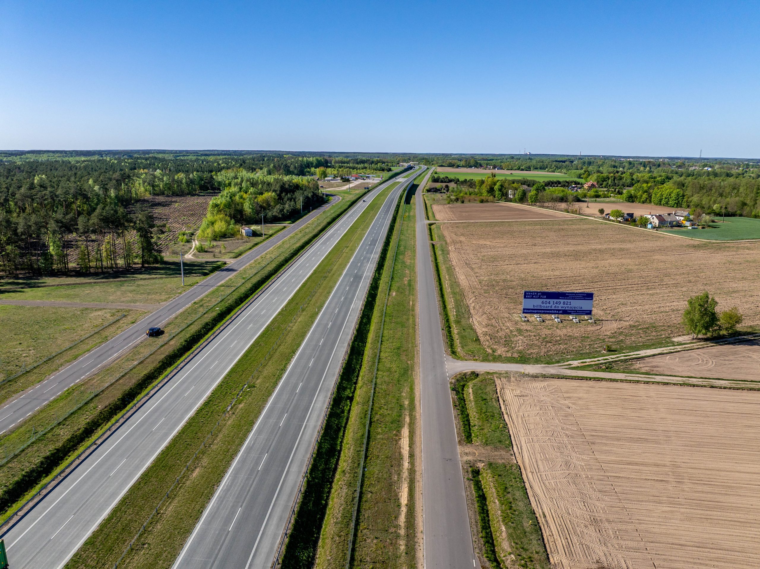 Billboard 18m x 6m, droga ekspresowa S7, Rybitwy (kierunek Gdańsk/Warszawa) 1 18x6m Dziektarzewo7 kier GDA scaled