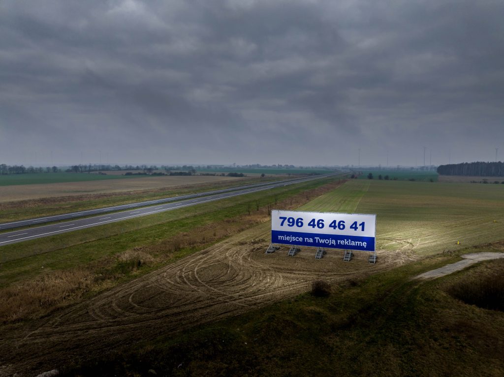 Billboard 18m x 6m, Droga ekspresowa S3, Pyrzyce (kierunek Szczecin/Zielona Góra) 25 18x6m Pyrzyce k Szczecin