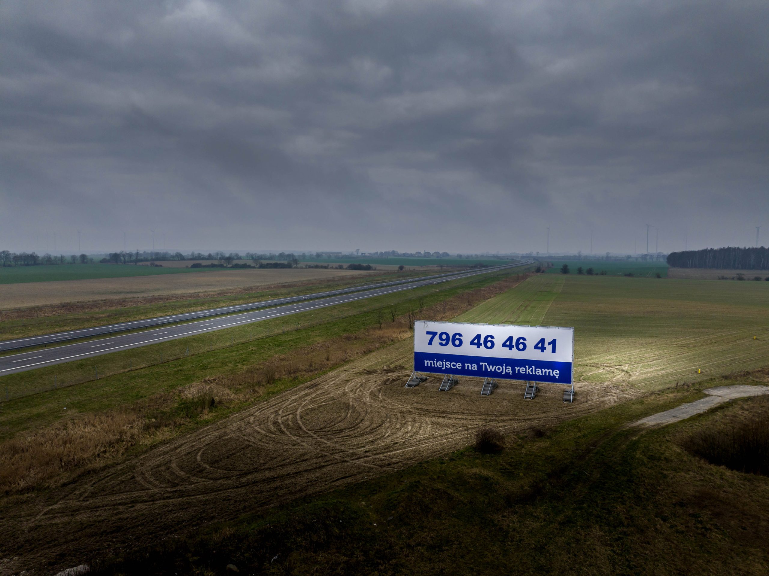 Billboard 18m x 6m, Droga ekspresowa S3, Pyrzyce (kierunek Szczecin/Zielona Góra) 1 18x6m Pyrzyce k Szczecin scaled