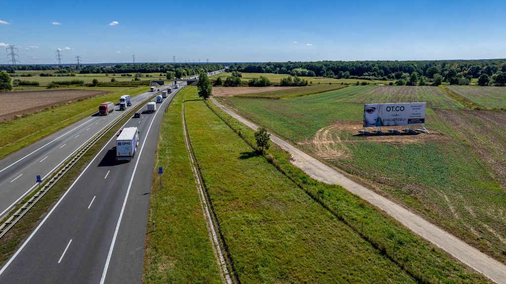 Billboard 18m x 6m, Autostrada A4, Michałów (kierunek Wrocław/Opole) 9 A4 MichalowOPOLE 18x6m kier Opole