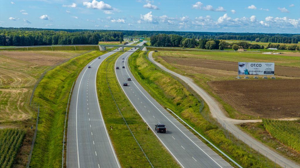 Billboard 18m x 6m, Droga ekspresowa S7, Mdzewo (kierunek Warszawa/Gdańsk) 6 S7 Mdzewo k WWA