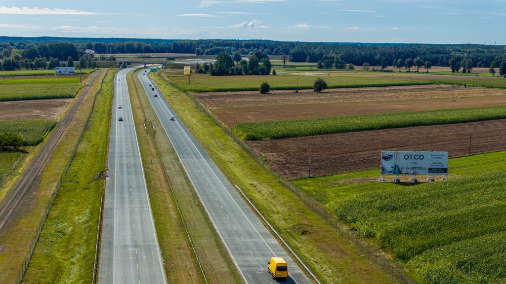 Billboard 18m x 6m, Droga ekspresowa S7, Unierzyż 2 (kierunek Warszawa/Gdańsk) 4 S7 Unierzyz2 k WWA