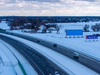 Trasa ekspresowa S7 Sady k. Warszawy - Warszawa