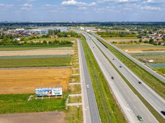 Trasa ekspresowa S7 Lesznowola 1 - Warszawa